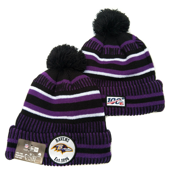 Baltimore Ravens Knit Hats 013
